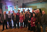 1. Feb 16 - Oklahoma Music Hall of Fame - new inductees with past inductees;L to R: Jerry Huffer, Shelby Eicher, Bryan White, David Webb, Don White,, Heath Wright, Verlon Thompson, Rodney Lay, Barbara McAlister, Leona Mitchell, Chris Hempfling & Bruce Bennett (Richochet),Jana Jae, Greg Jennings& Dave Innis(Restless Heart)